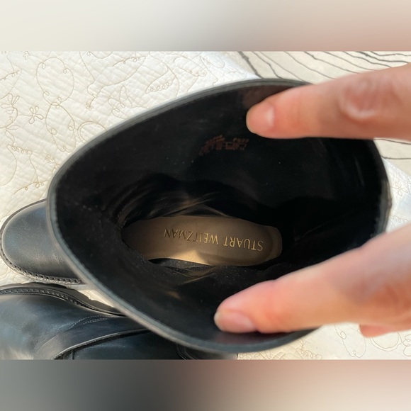 NWOB Stuart Weitzman Ryder Moto boots - Picture 5 of 8